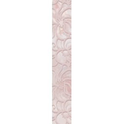 Розови фризови плочки 8х50см  - дантела Селена