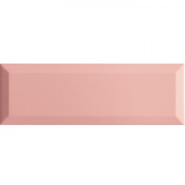 Фаянс за баня - стенни плочки в розов цвят 10X30 BRILLO ROSA